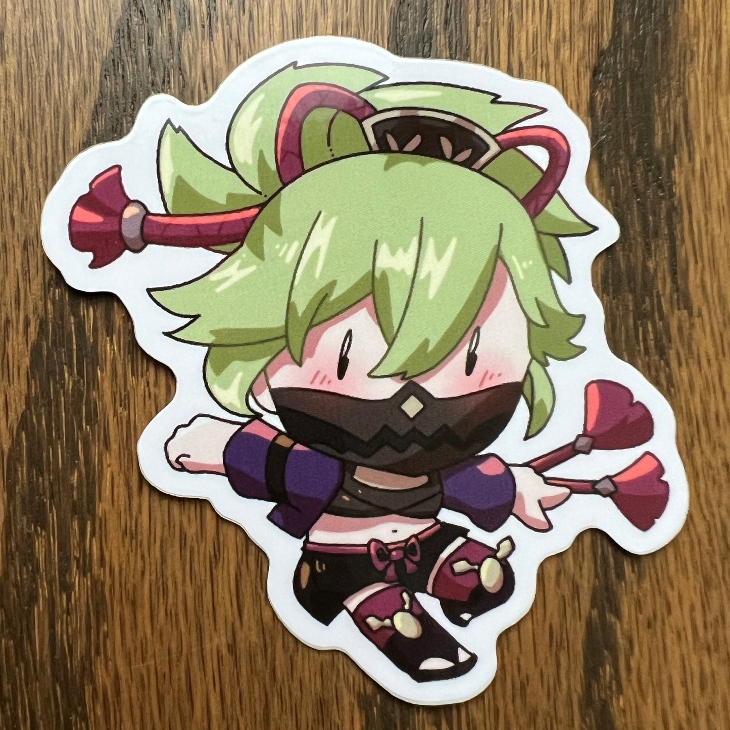 Genshin Impact Shinobu Stickers - Die Cut