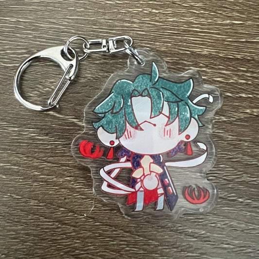 Honkai Star Rail Blade Chibi Acrylic Charm Keychain Accessory #AC103