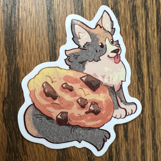 Food Dogs Smart Cookie Stickers - Die Cut