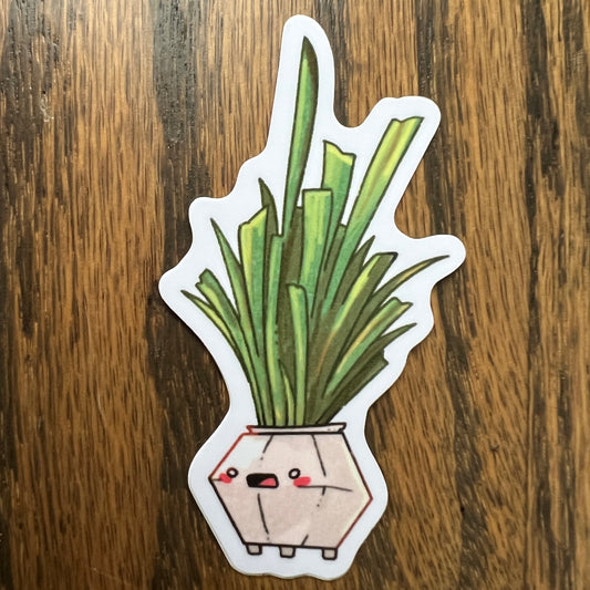 PotHead Plants Lemongrass Stickers - Die Cut