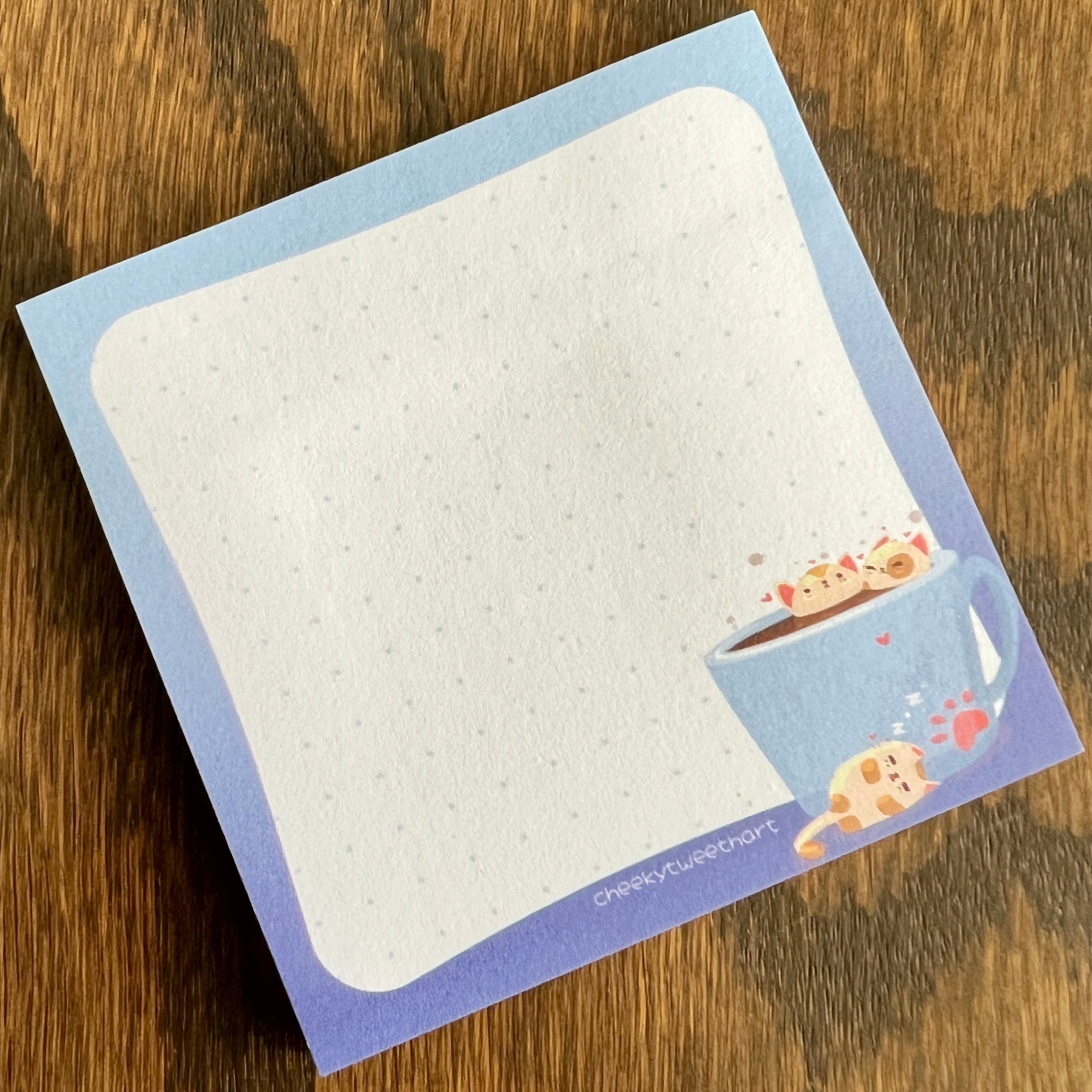 Cocoa and Marshmeowllows Food Dot Sticky Notes #NP023 β Cheekytweethart