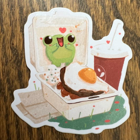 Loco Moco Stickers - Die Cut