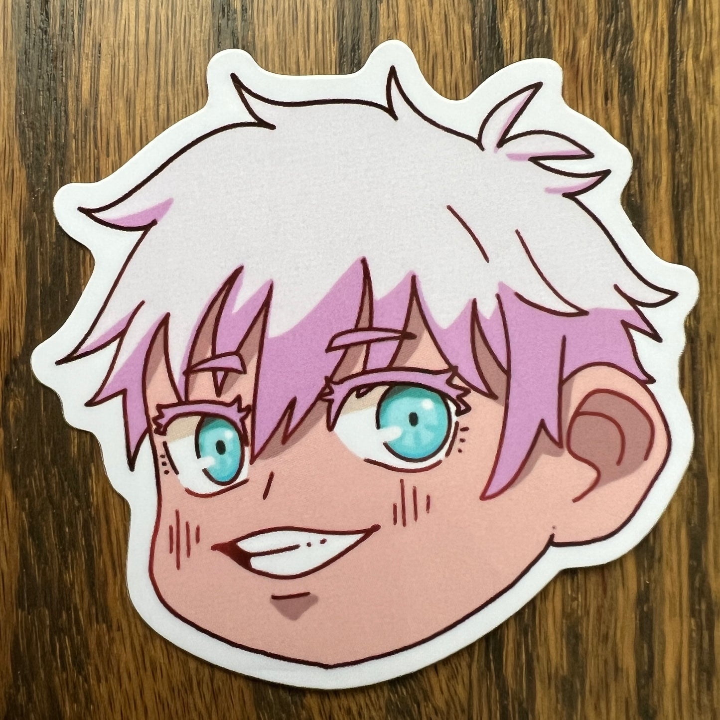 JJK Anime Chibi Stickers - Die Cut - Yuji, Megumi, Inumaki, Nanami, Gojo, Nobara