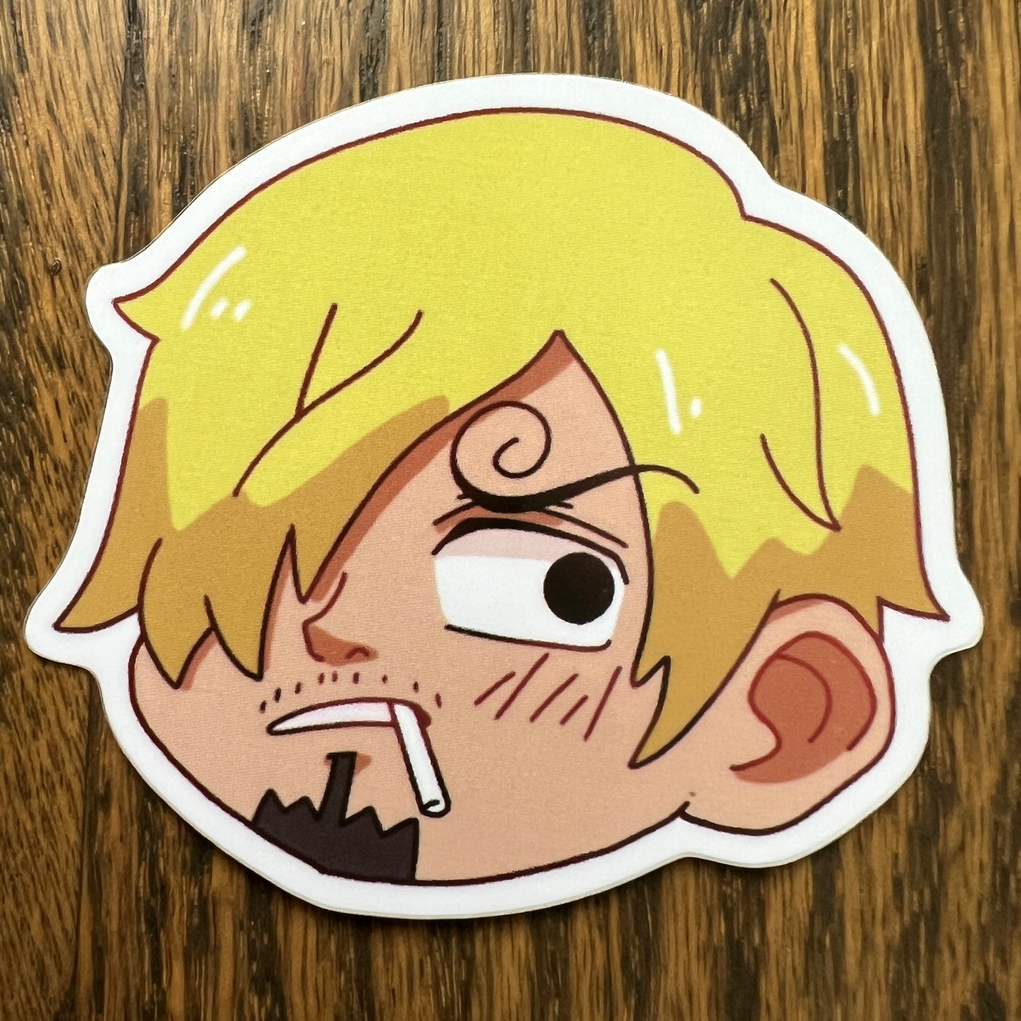 OP Anime Chibi Stickers - Die Cut - Chopper, Luffy, Merry, Sanji, Zoro