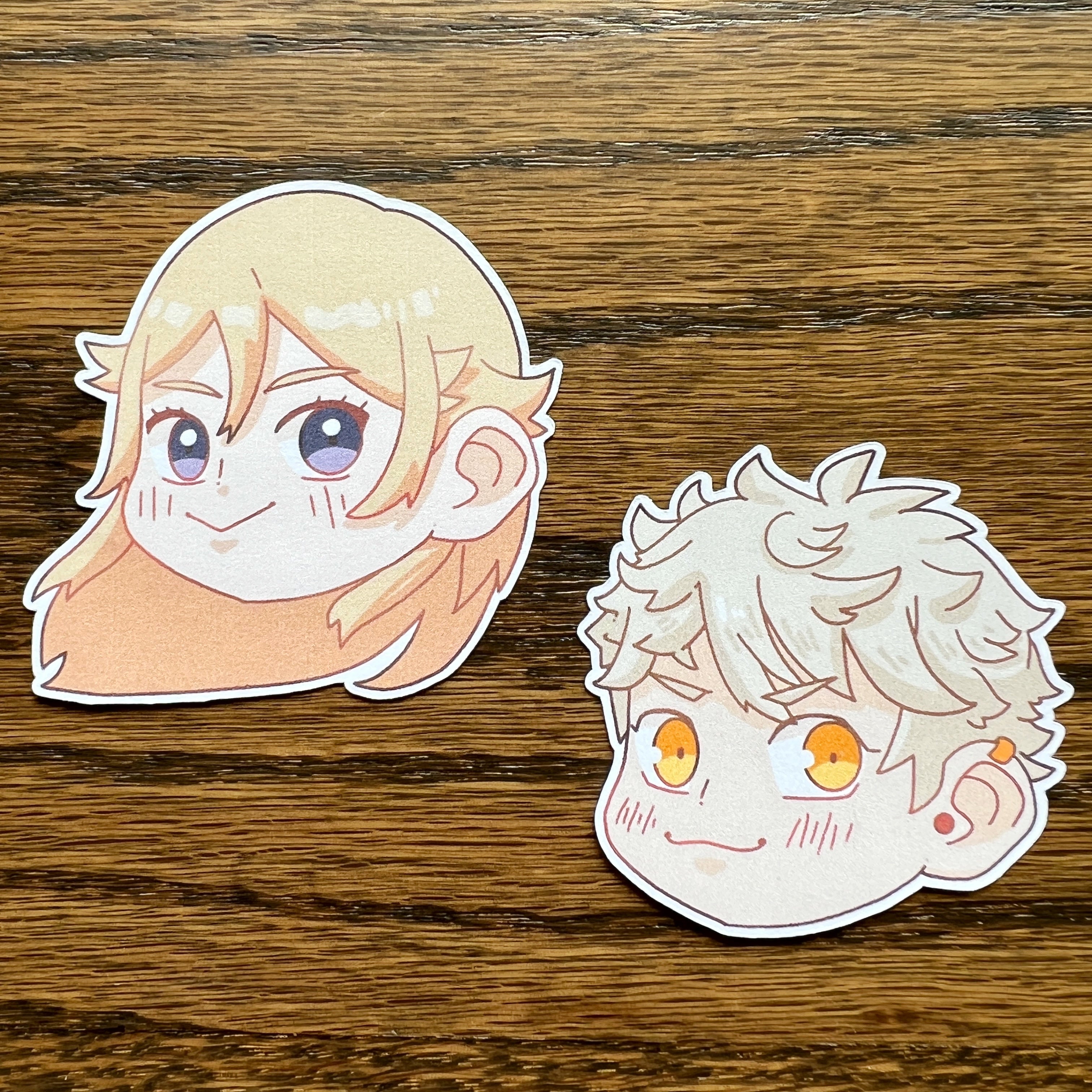 BP Anime Chibi Stickers - Die Cut - Ryuji, Yatora – Cheekytweethart