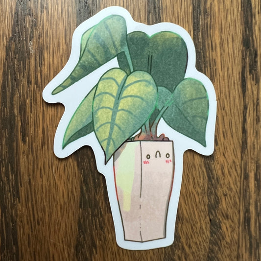 PotHead Plants Taro Stickers - Die Cut