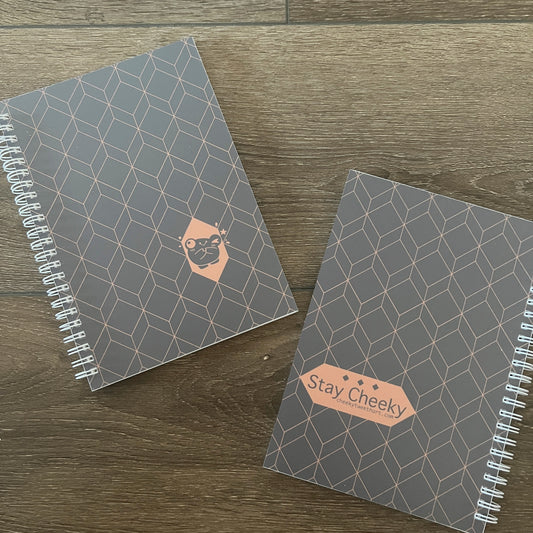 Stay Cheeky Brown Reusable Sticker Book #SB011