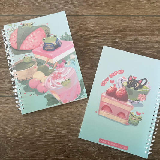 Mochi Ribbert Frog Reusable Sticker Book #SB003