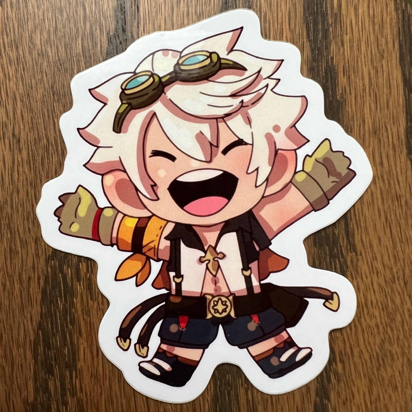 Genshin Impact Bennett Stickers - Die Cut