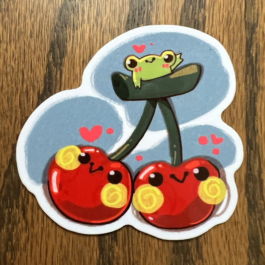 Cherries Stickers - Die Cut