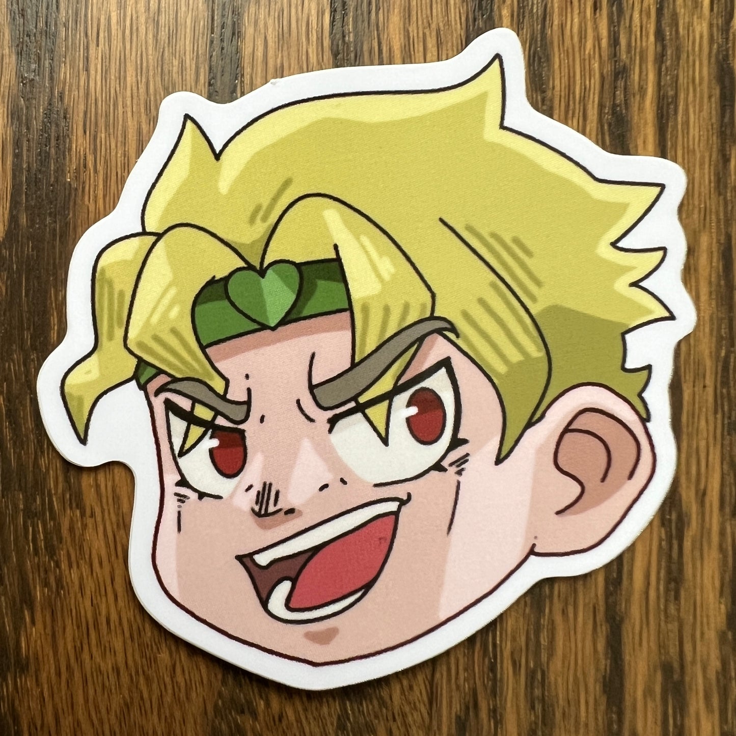 JJBA Anime Chibi Stickers - Die Cut - Jotaro, Dio