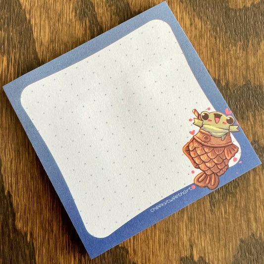 Taiyaki Food Dot Sticky Notes #NP013