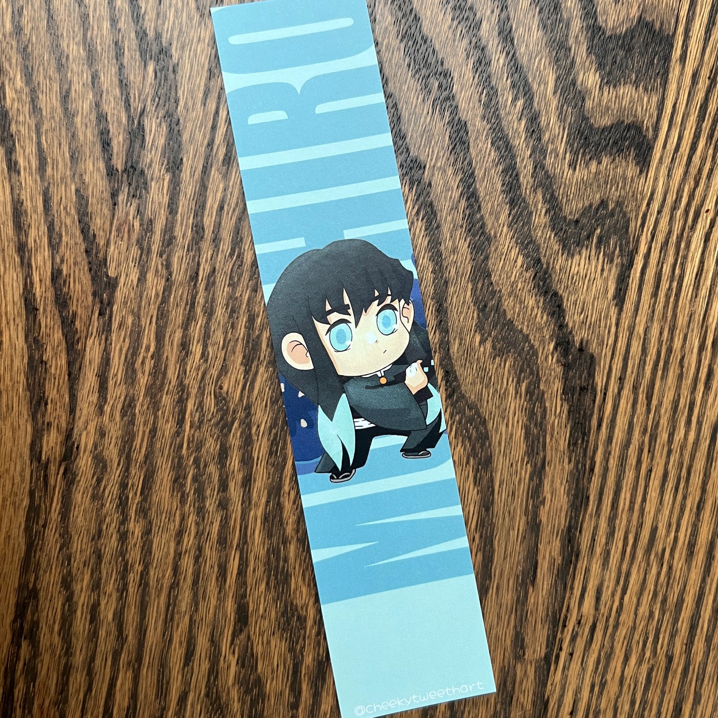 DS KNY Muichiro Tokito Blueberry Anime Food Bookmark #B007