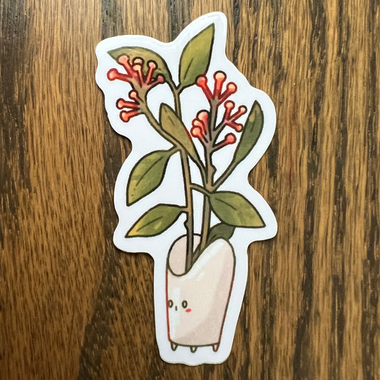 PotHead Plants Cloves Stickers - Die Cut