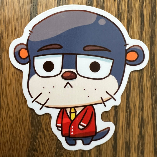 ACNH Lyle Otter Stickers - Die Cut