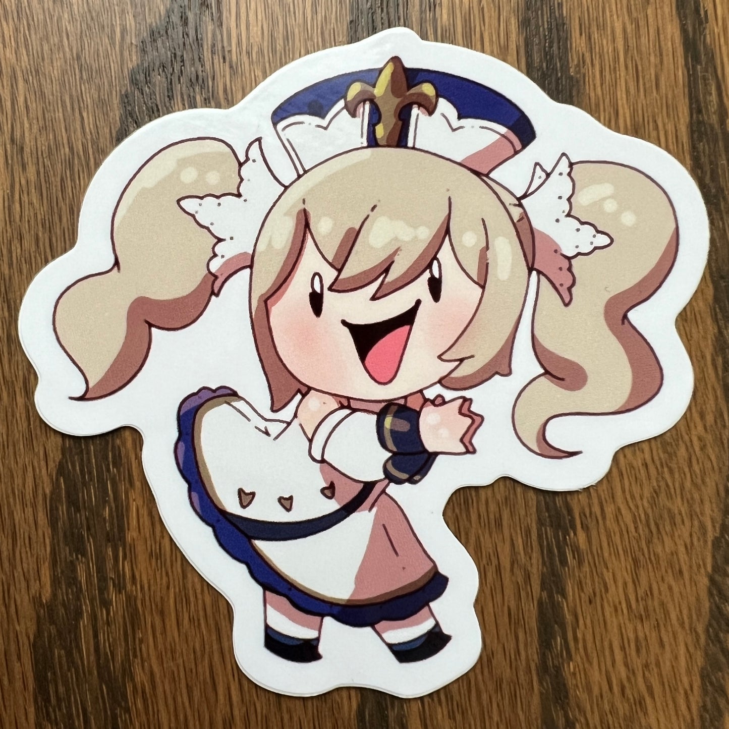 Genshin Impact Barbara Stickers - Die Cut