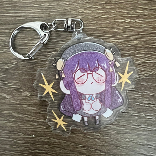 Honkai Star Rail Pela Chibi Acrylic Charm Keychain Accessory #AC119