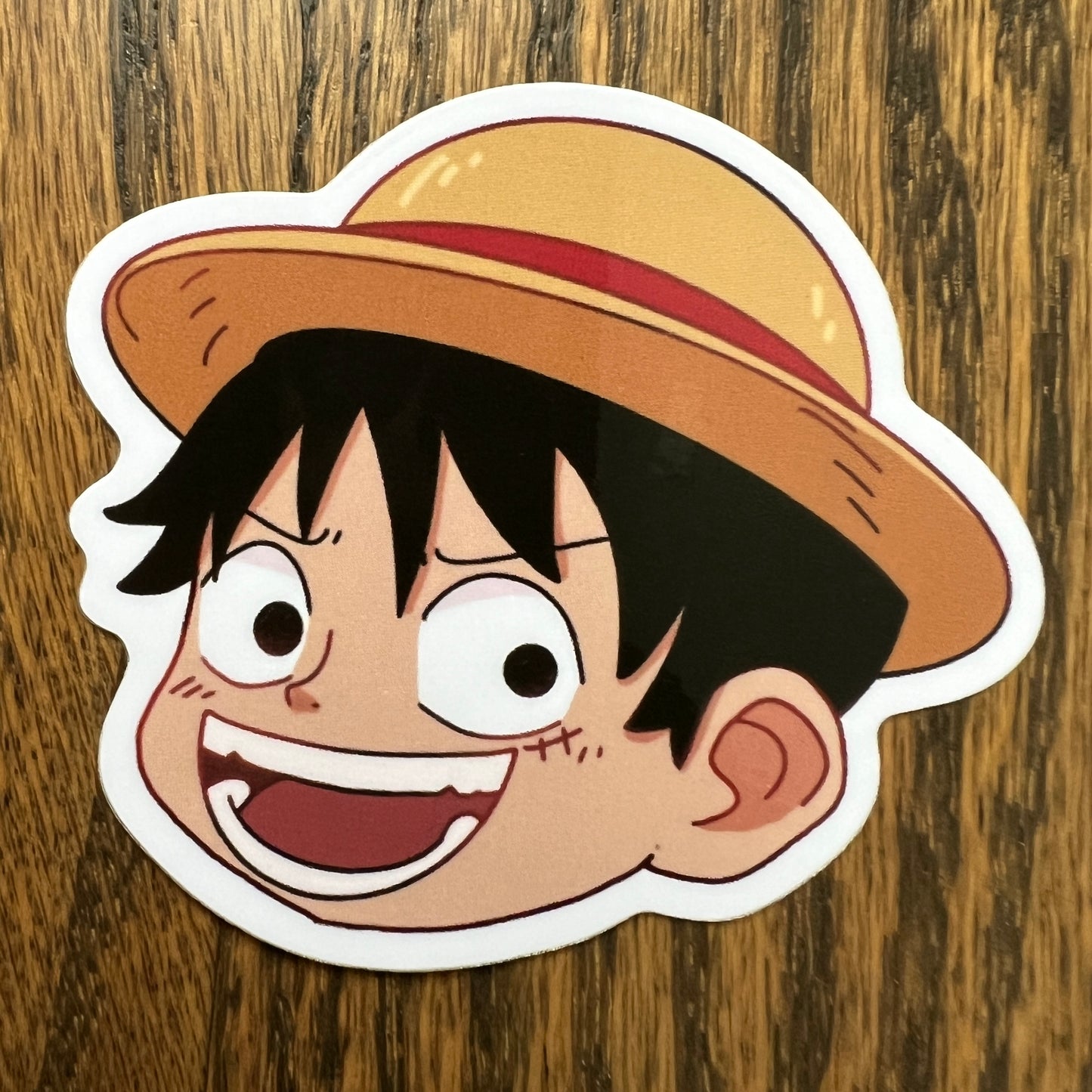 OP Anime Chibi Stickers - Die Cut - Chopper, Luffy, Merry, Sanji, Zoro