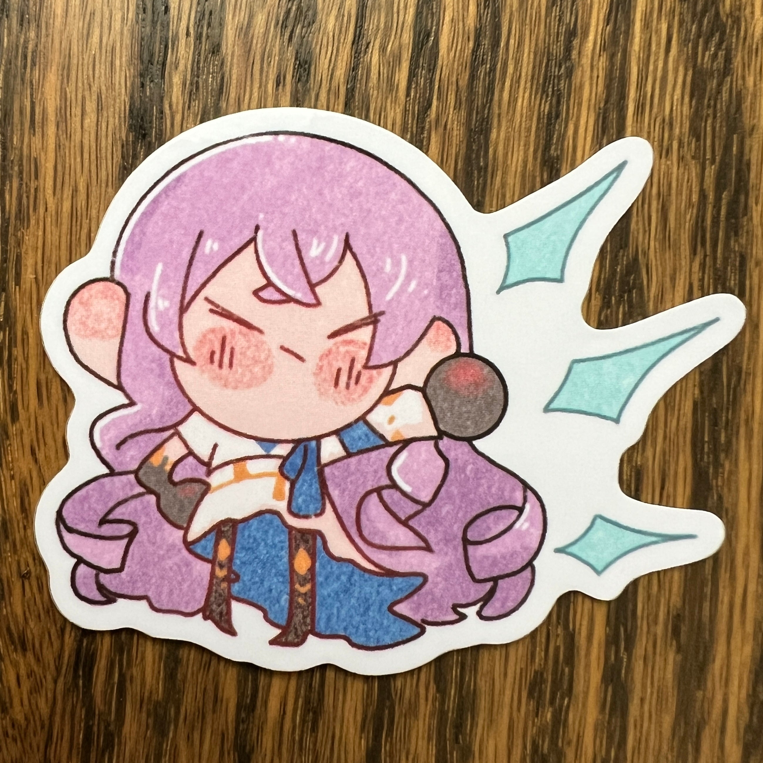 Honkai Star Rail Bronya Chibi Stickers - Die Cut – Cheekytweethart