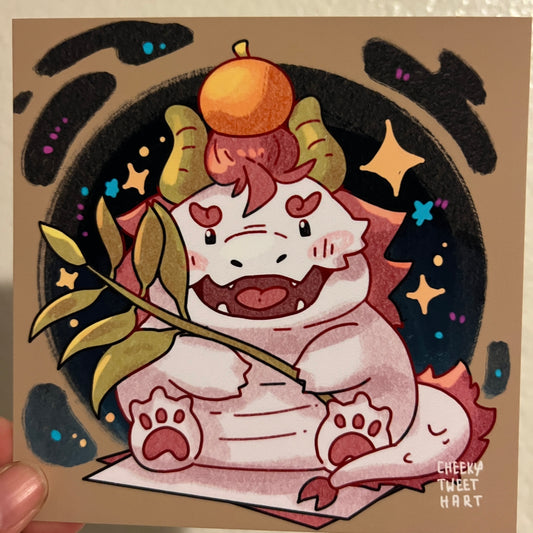 Thyme the Dragon Art Prints #AP171