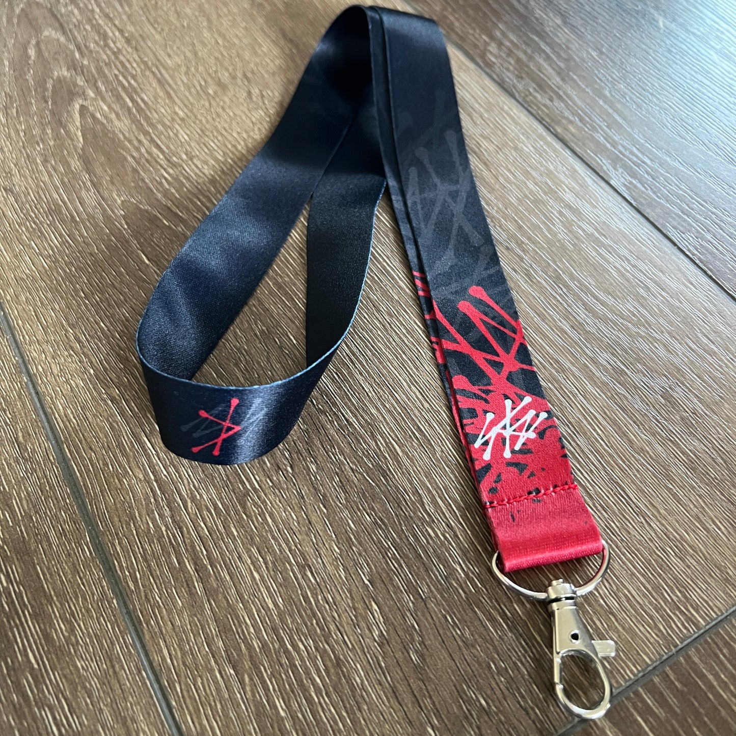 SKZ Stray Kids Red-Black STAY Kpop Lanyard #LY031