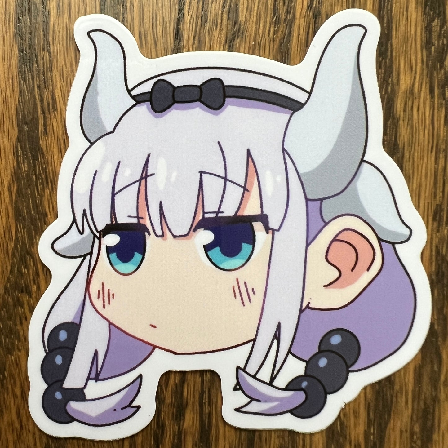 MKDM Anime Chibi Stickers - Die Cut - Kobayashi, Tohru, Kanna