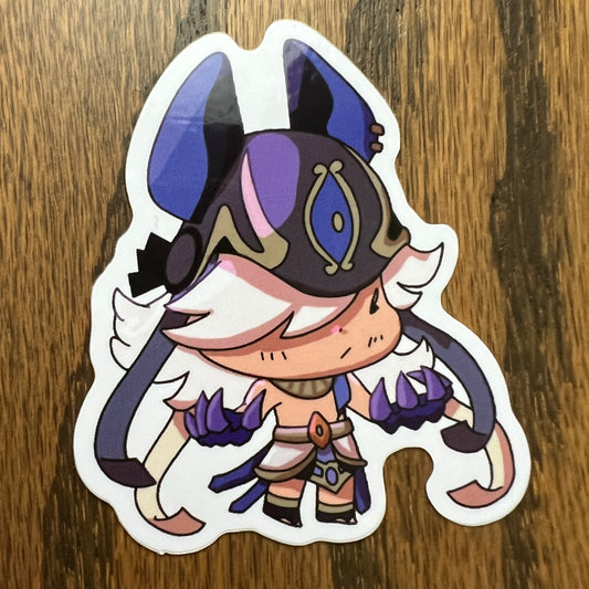 Genshin Impact Cyno Stickers - Die Cut