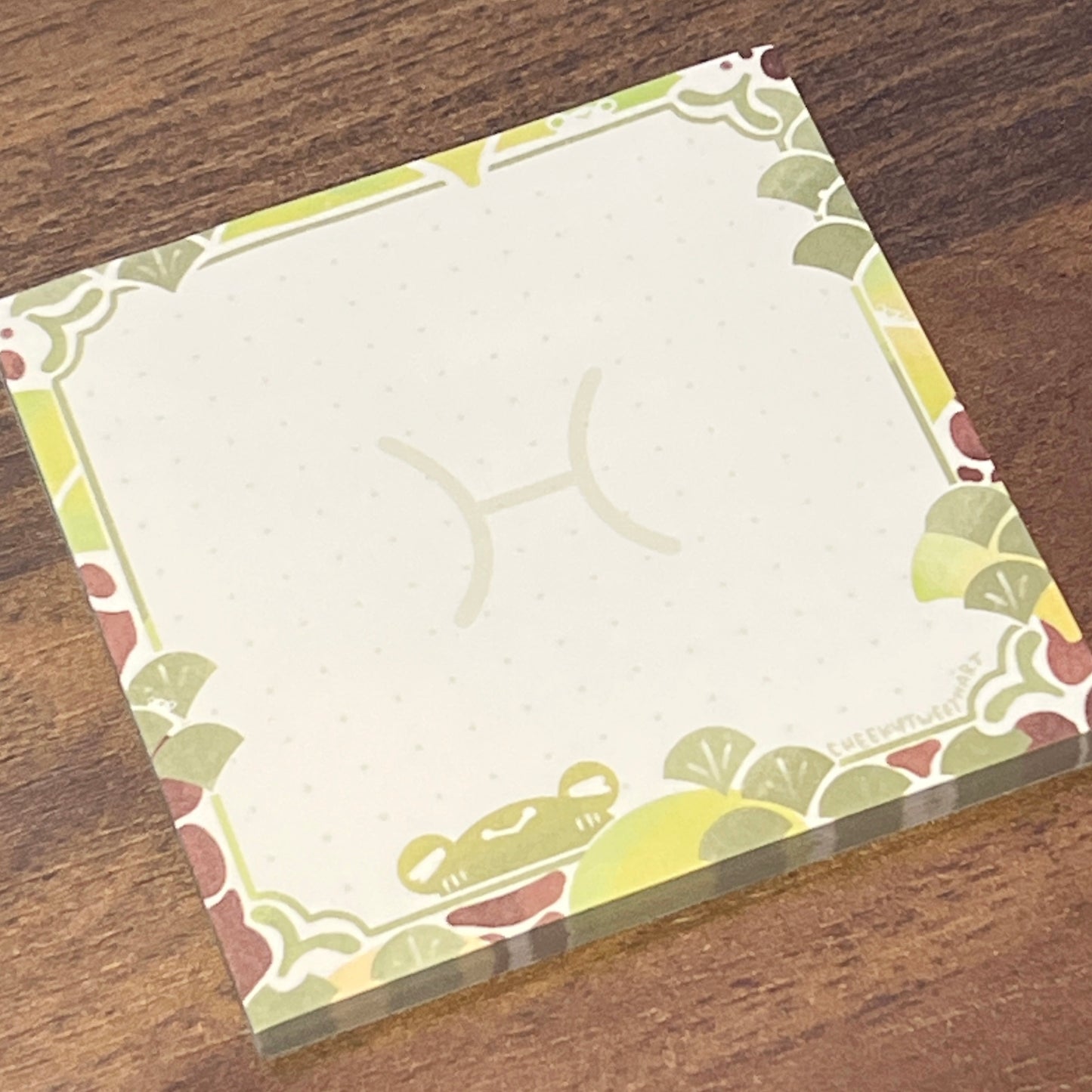 Zodiac Pisces Dot Sticky Notes #NP043