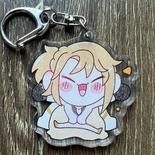 NJSJ Vtuber Chibi Luca Acrylic Charm Keychain Accessory #AC087