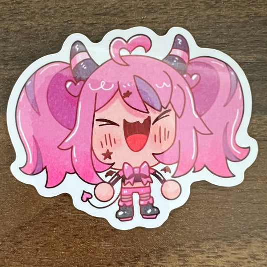 Vtuber Indie Ironmouse Vinyl Sticker