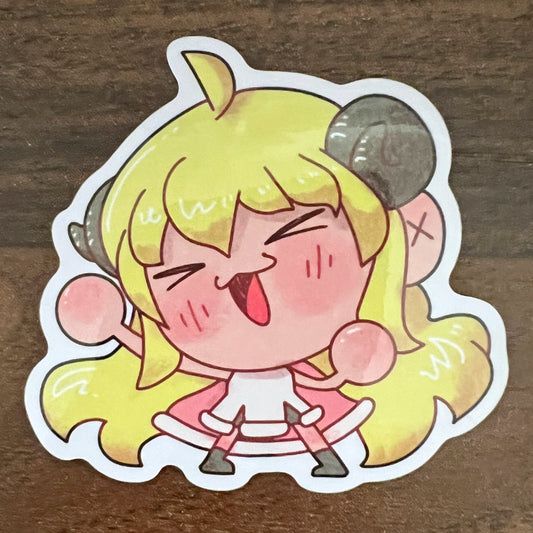 Vtuber Holo Watame Vinyl Sticker