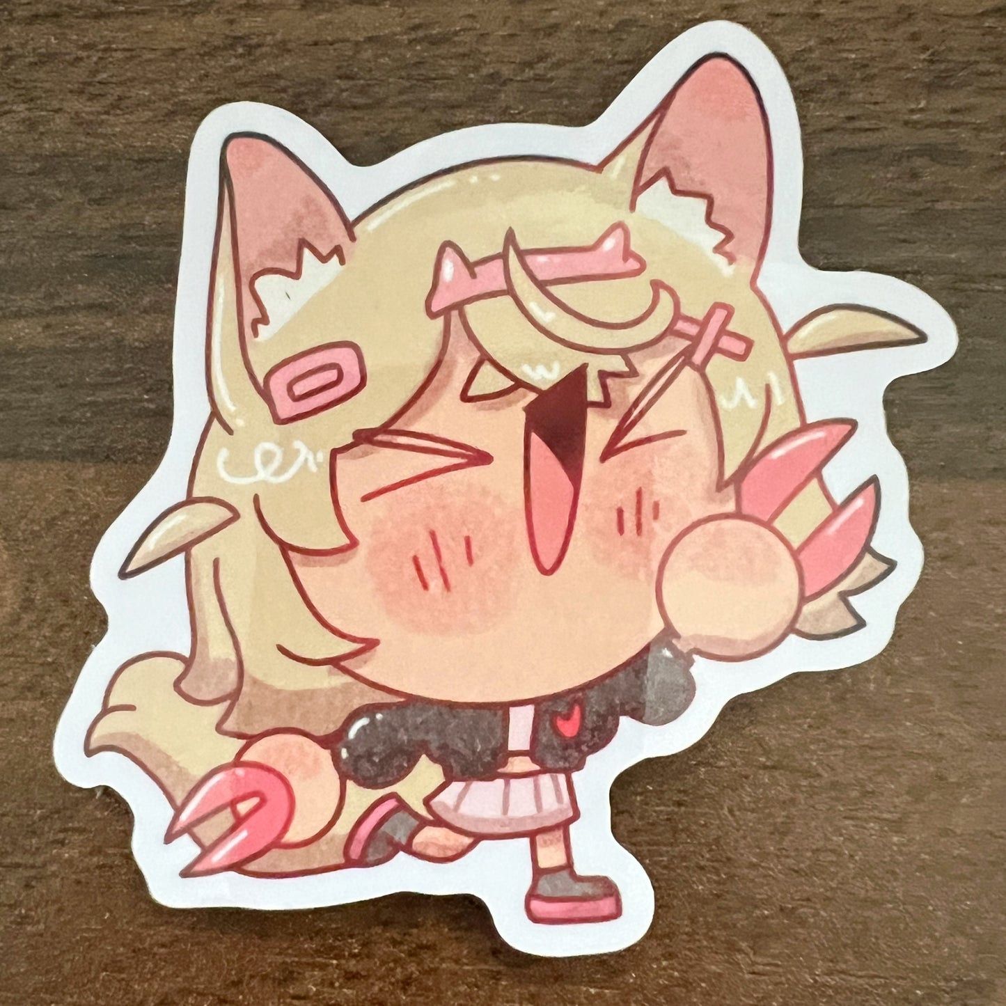Vtuber Holo Mococo Vinyl Sticker