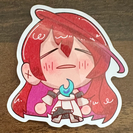 Vtuber Holo Elizabeth Vinyl Sticker