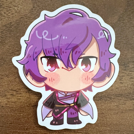 Vtuber NJSJ Uki Vinyl Sticker