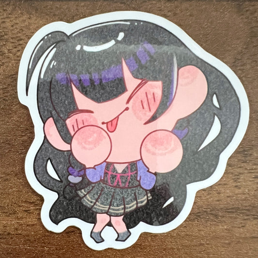 Vtuber NJSJ Meloco Vinyl Sticker