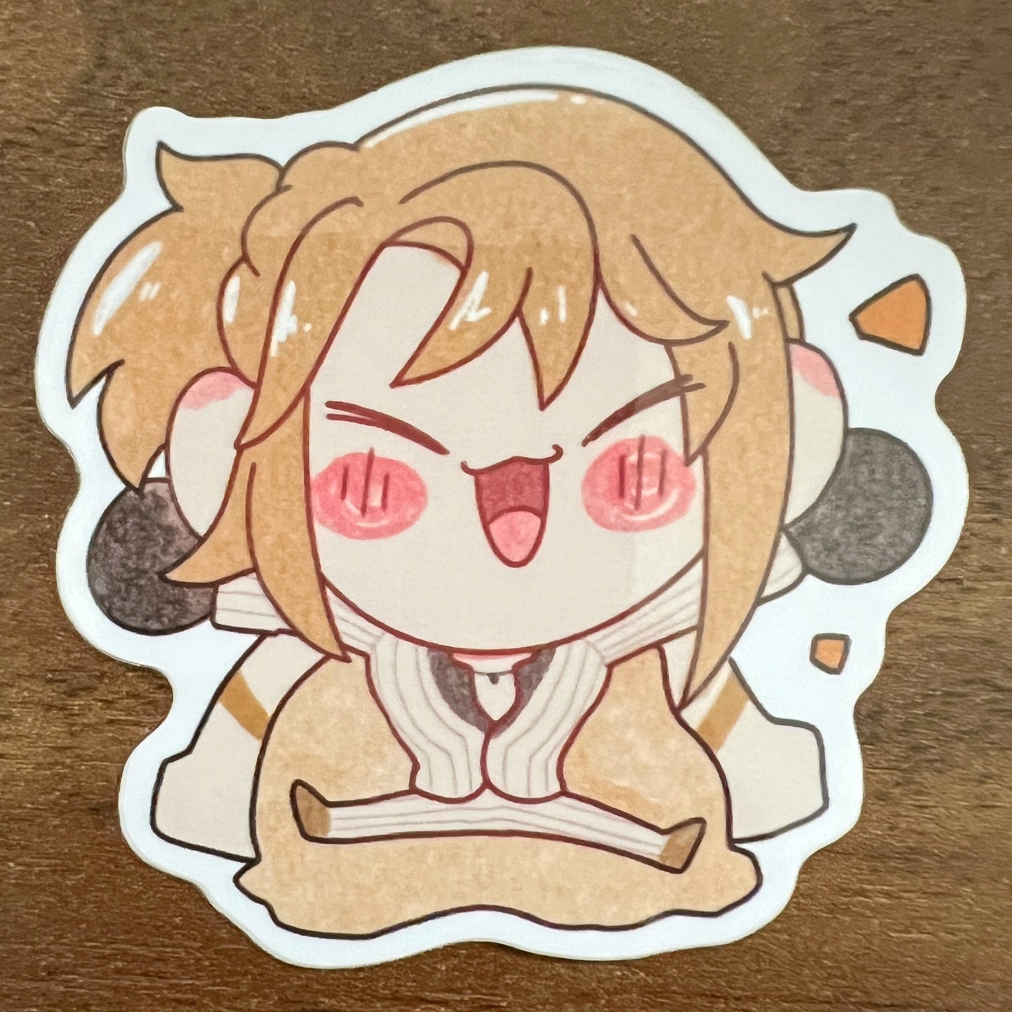 Vtuber NJSJ Luca Vinyl Sticker