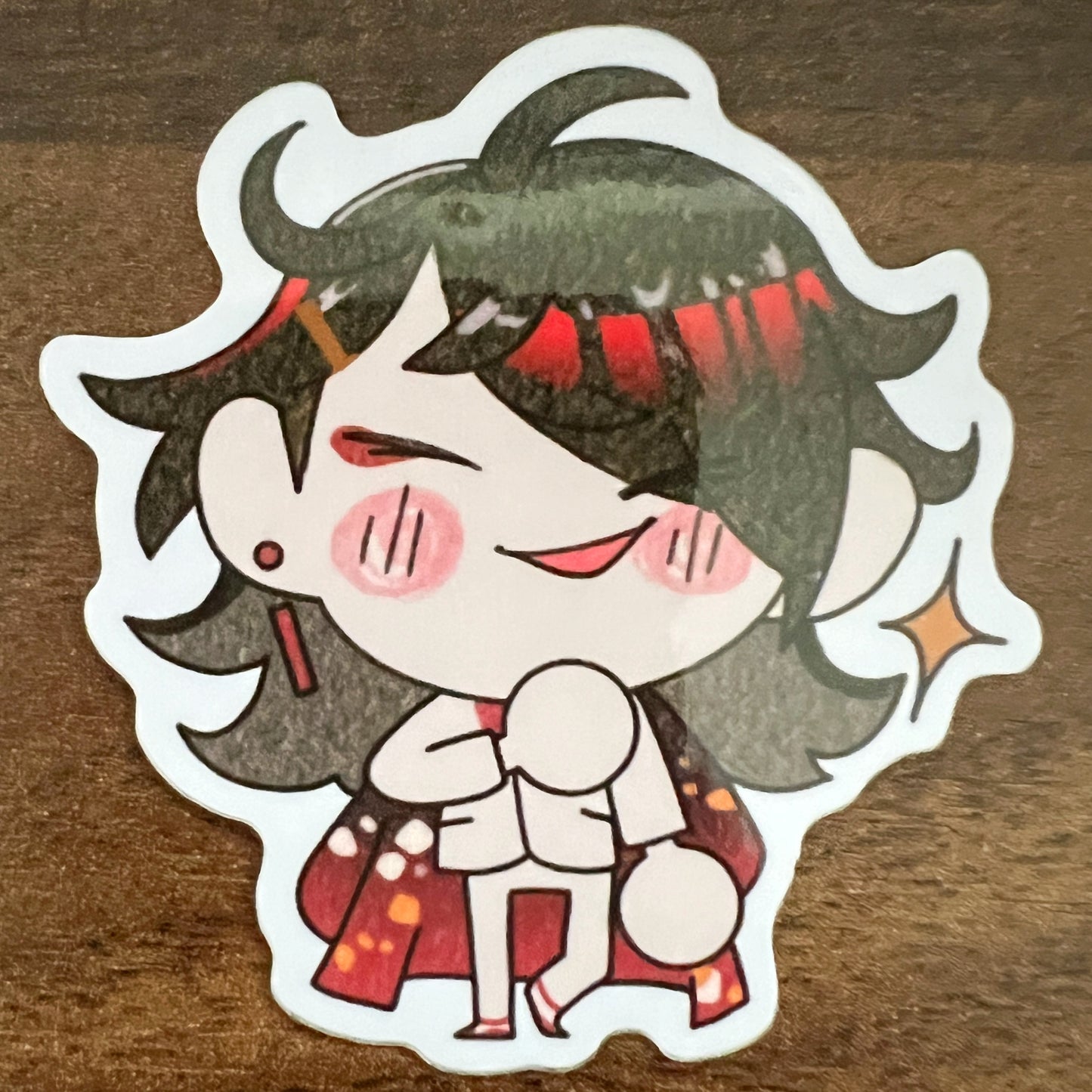 Vtuber NJSJ Vox Vinyl Sticker