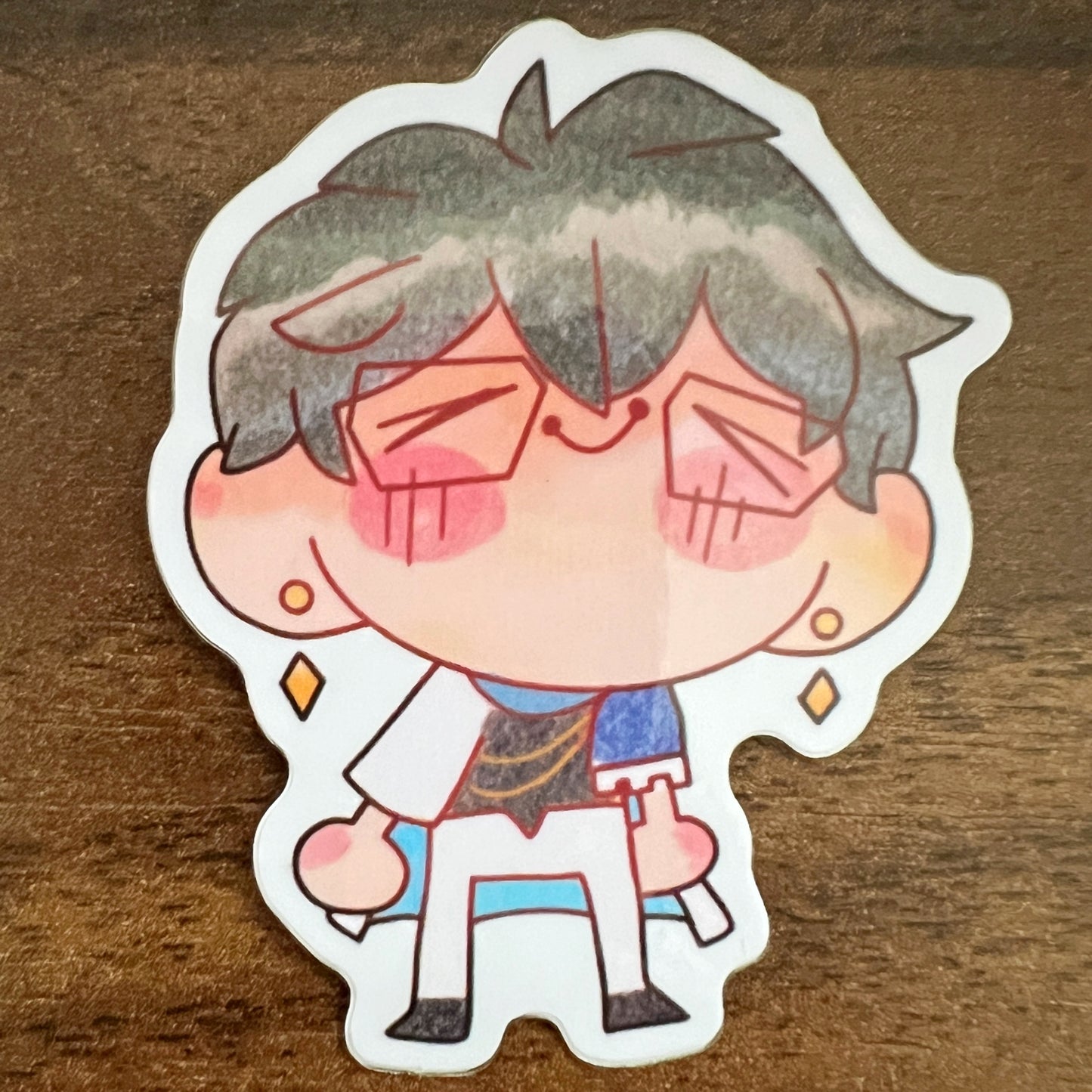 [LAST CHANCE SALE] Vtuber NJSJ Ike Vinyl Sticker