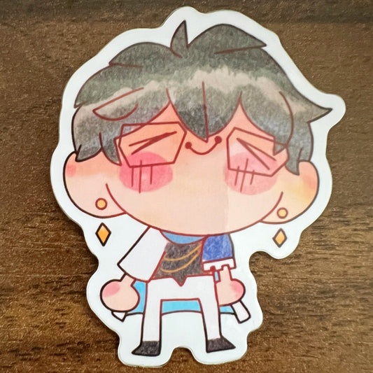 [LAST CHANCE SALE] Vtuber NJSJ Ike Vinyl Sticker