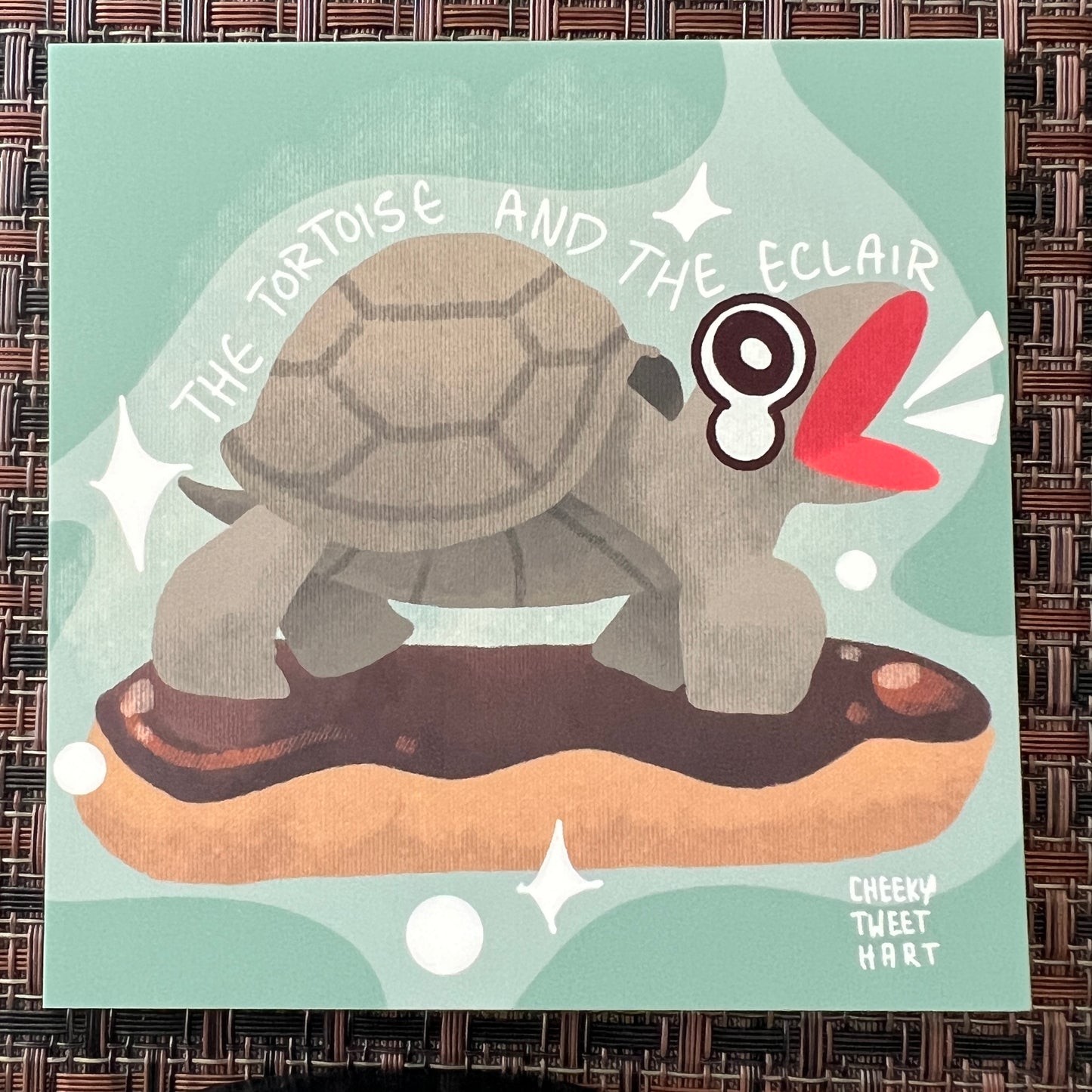 Reptile Tortoise Turtle Eclair Art Prints #AP168