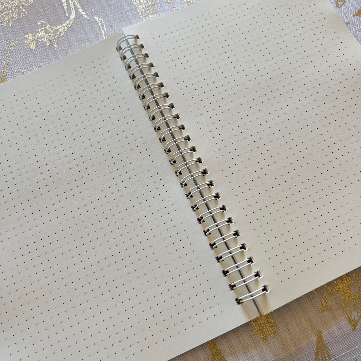 Yajirushi Blue Dot-Page Notebook #NB003