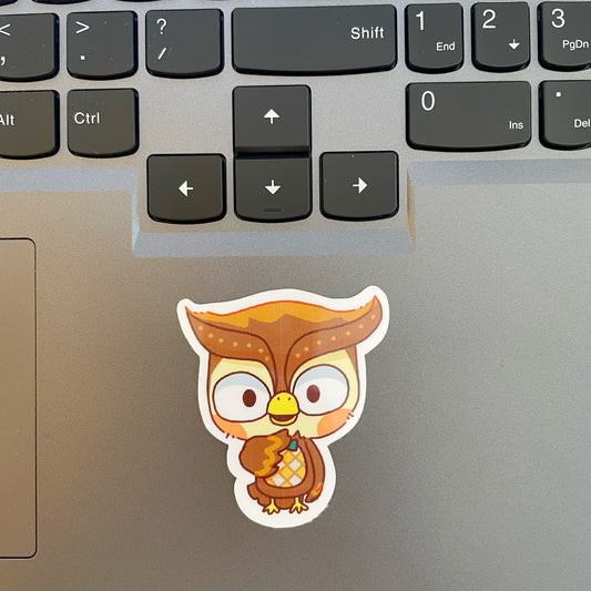 ACNH Blathers Owl Stickers - Die Cut