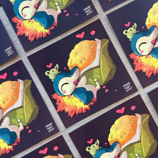 PKMN Cyndachan Muffin Anime Food Art Prints #AP066