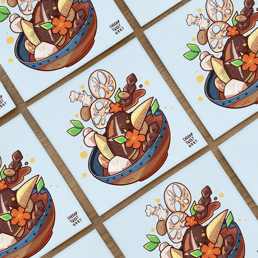 Chikuzenni Hamry Hamster Art Prints - Patreon Limited Edition 21 Dec #AP1007