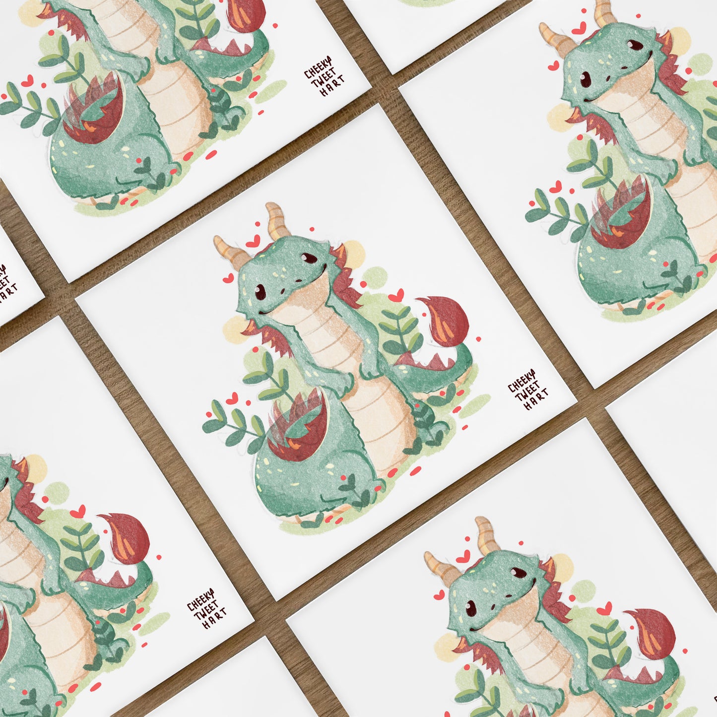 Dragon Zodiac Animal Art Prints #AP133