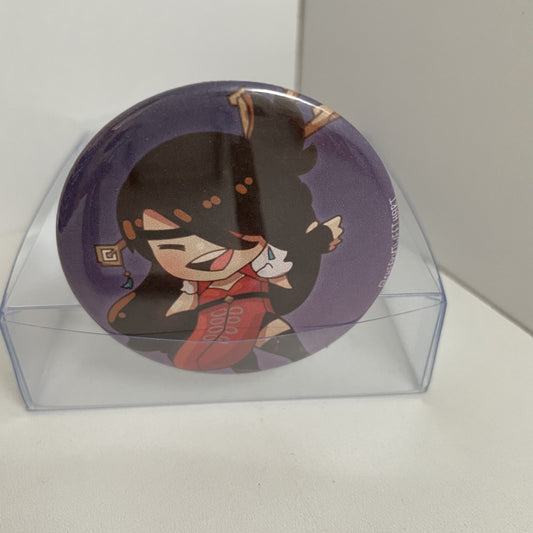 Genshin Impact Beidou Pinback Button - 2.25 inch Badge #BUTT005