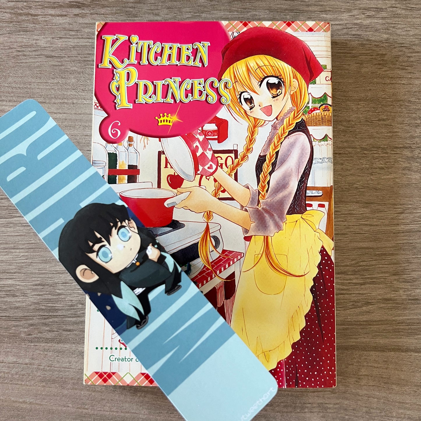 DS KNY Anime Chibi Muichan Blueberry Fruit Slayer Bookmark - Tokito #B007