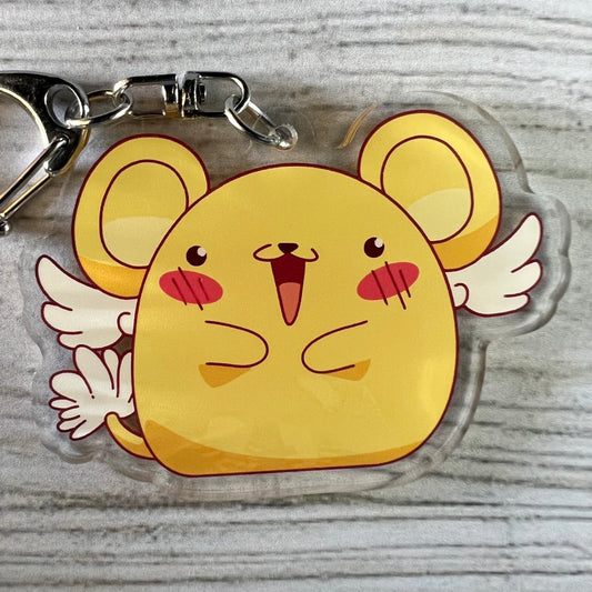 CCS Kero Anime Chibi Acrylic Charm Keychain Accessory #AC026