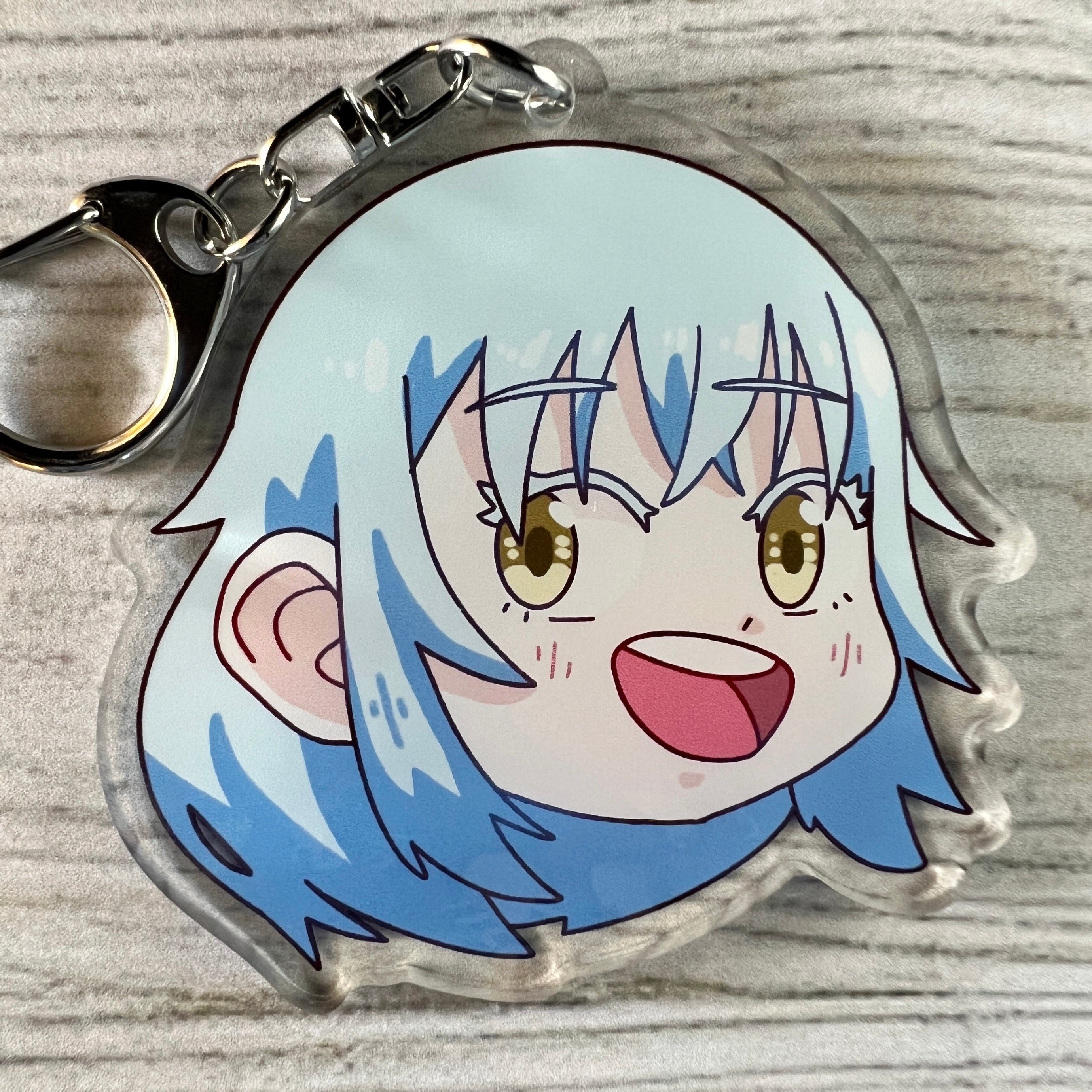 TenSura Anime Chibi Rimuru Acrylic Charm Keychain Accessory #AC074 ...