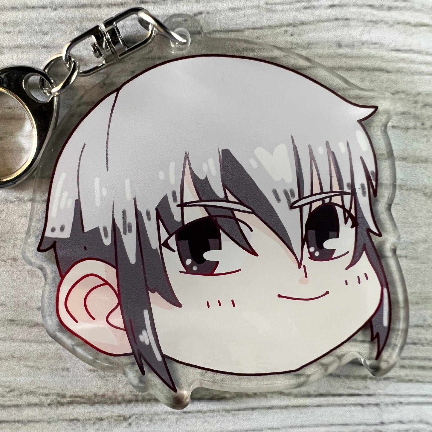 FB Anime Chibi Yuki Acrylic Charm Keychain Accessory #AC045